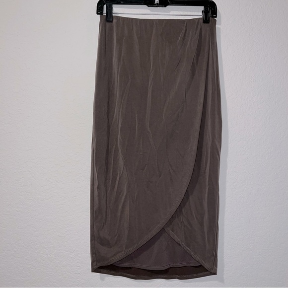 WHBM sandwash wrap skirt - Picture 2 of 7